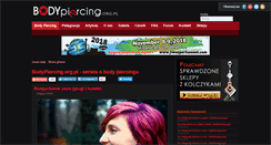 Desktop Screenshot of bodypiercing.org.pl