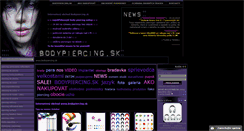 Desktop Screenshot of bodypiercing.sk